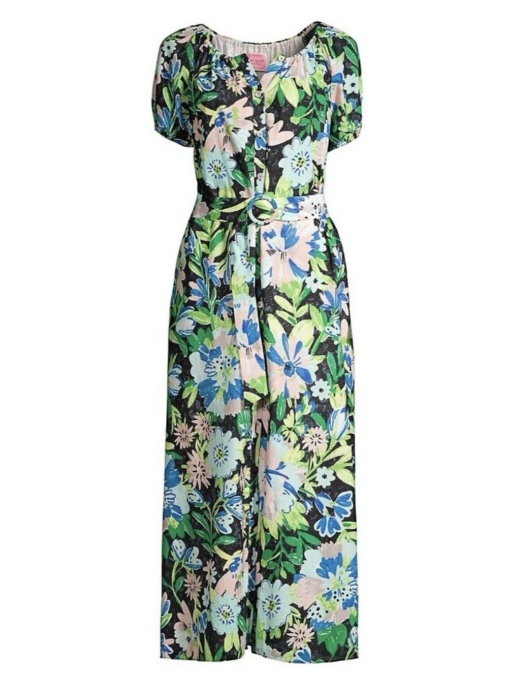 Kate Spade Full Bloom Voile Midi Dress - Picture 2 of 12